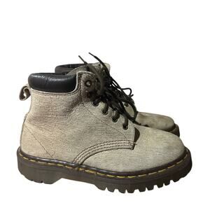 Vintage Dr Martens Tan Lace Up Boots UK 5 US 7 Women’s Made In England Leather